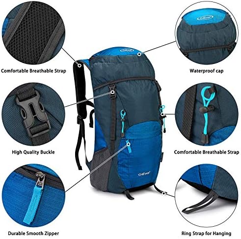 G4Free 40L Hiking Backpack – Foldable Lightweight Camping Daypack