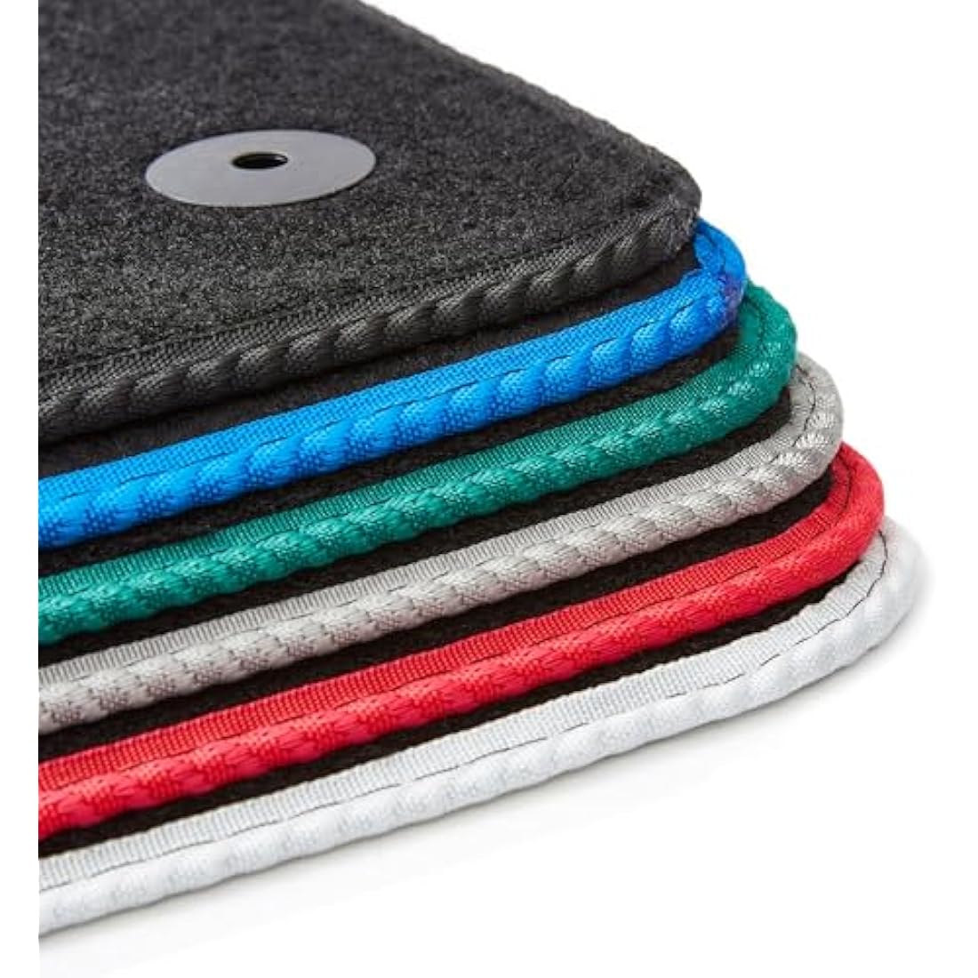 MG ZS Auto (2017-2022) Car Floor Mats – Blue Edging Carpet