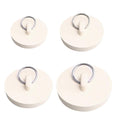 nuoshen 4 Pcs Bath Plugs,Sink Plug Rubber Drain Stopper