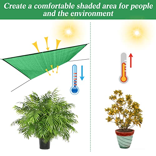 BeGrit 70% Greenhouse Shading Net with Grommets – UV Resistant Shade Cloth