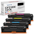 SMARTOMI 131X Toner Cartridge 4-Pack for HP LaserJet Pro 200 M276nw M251nw