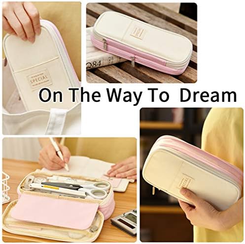 EASTHILL Large Capacity Pencil Case – High Storage Stationery Pouch