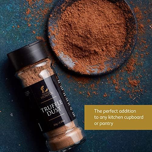 TruffleHunter Black Truffle Dust – Gourmet Umami Seasoning Powder, 65g