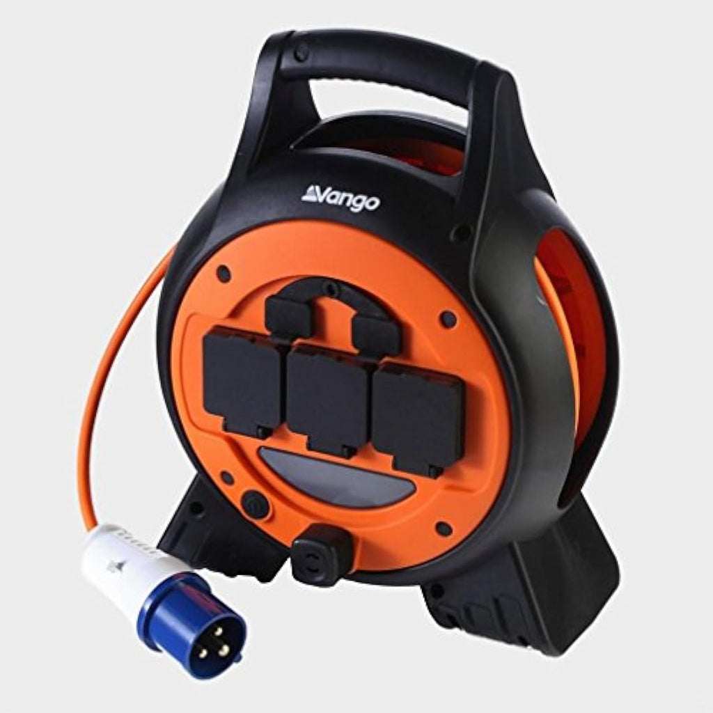 Vango Voltaic Roll Away Camping Extension Lead | 3 Sockets & 2 USB