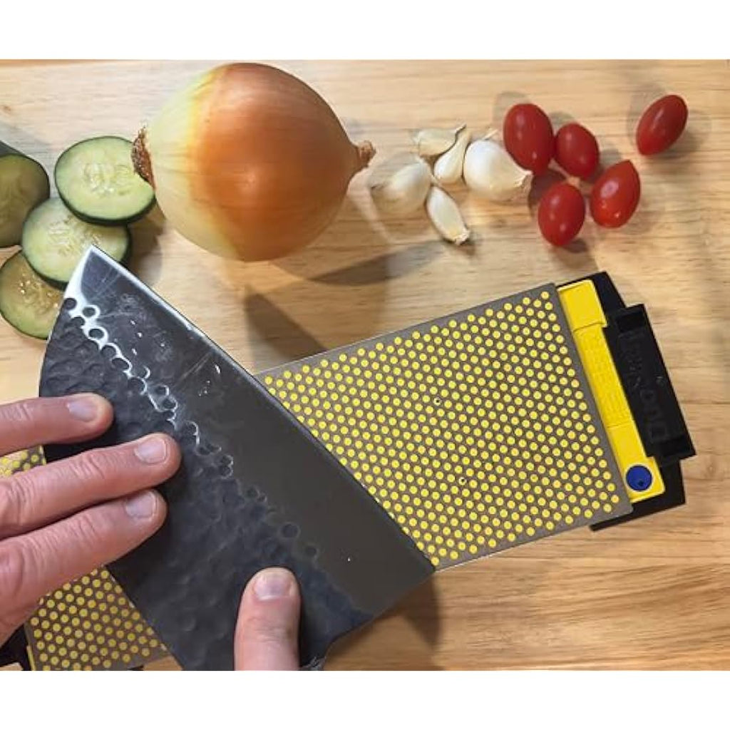 DMT 10-Inch DuoSharp Bench Stone | Coarse/Extra-Coarse Diamond Sharpener