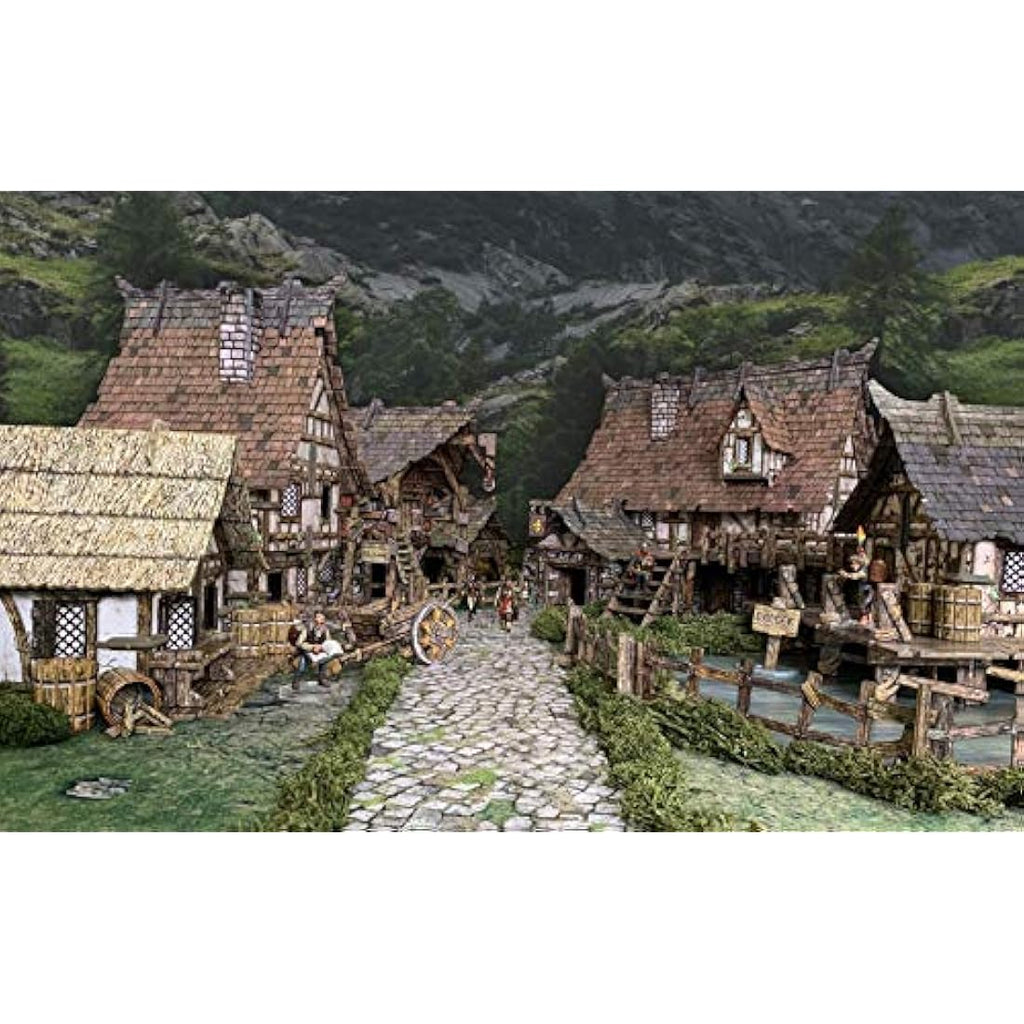 Battle Systems Village Fantasy Scenery – 28mm Modular Tabletop Terrain