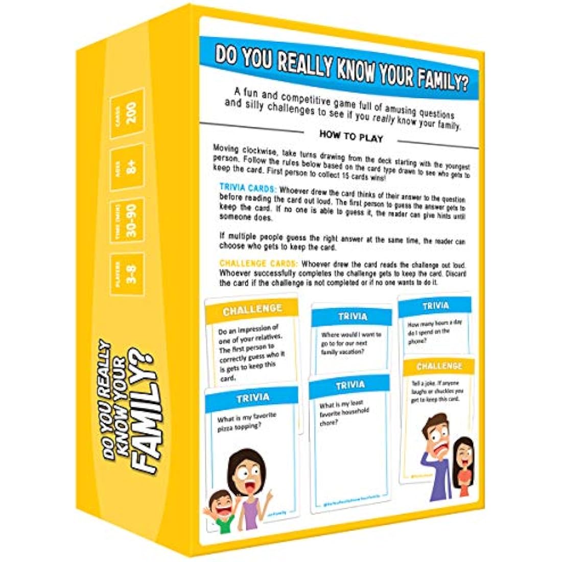 Moose Games Do You Really Know Your Family? Card Game for All Ages