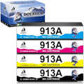 Double D 913A Ink Cartridges for HP PageWide Pro 477dw 452dw | 4-Pack