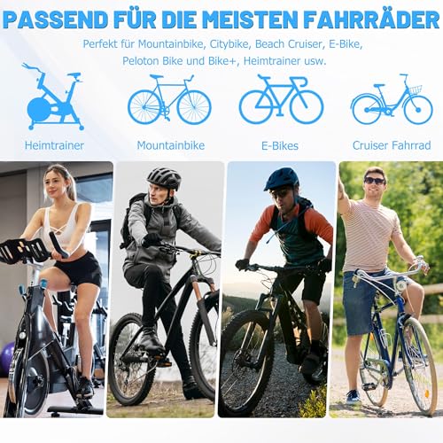 CDYWD Wide Bicycle Saddle | Comfortable Ergonomic Shock Absorbing Seat