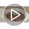 Swan Retro Slow Cooker – 3.5L Capacity with 3 Heat Settings, Cream