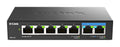 D-Link DMS-107/B 7-Port Multi-Gigabit Unmanaged Switch | 2.5G & Gigabit