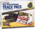 Bachmann HO Scale E-Z Track Pack – Steel Alloy Rail Model Train Set