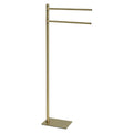 GEDY Seoul Gold Towel Holder – Stainless Steel Bathroom Rail 83.5cm