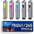 GPC Image TN241 TN245 Compatible Toner Cartridges for Brother - 5-Pack