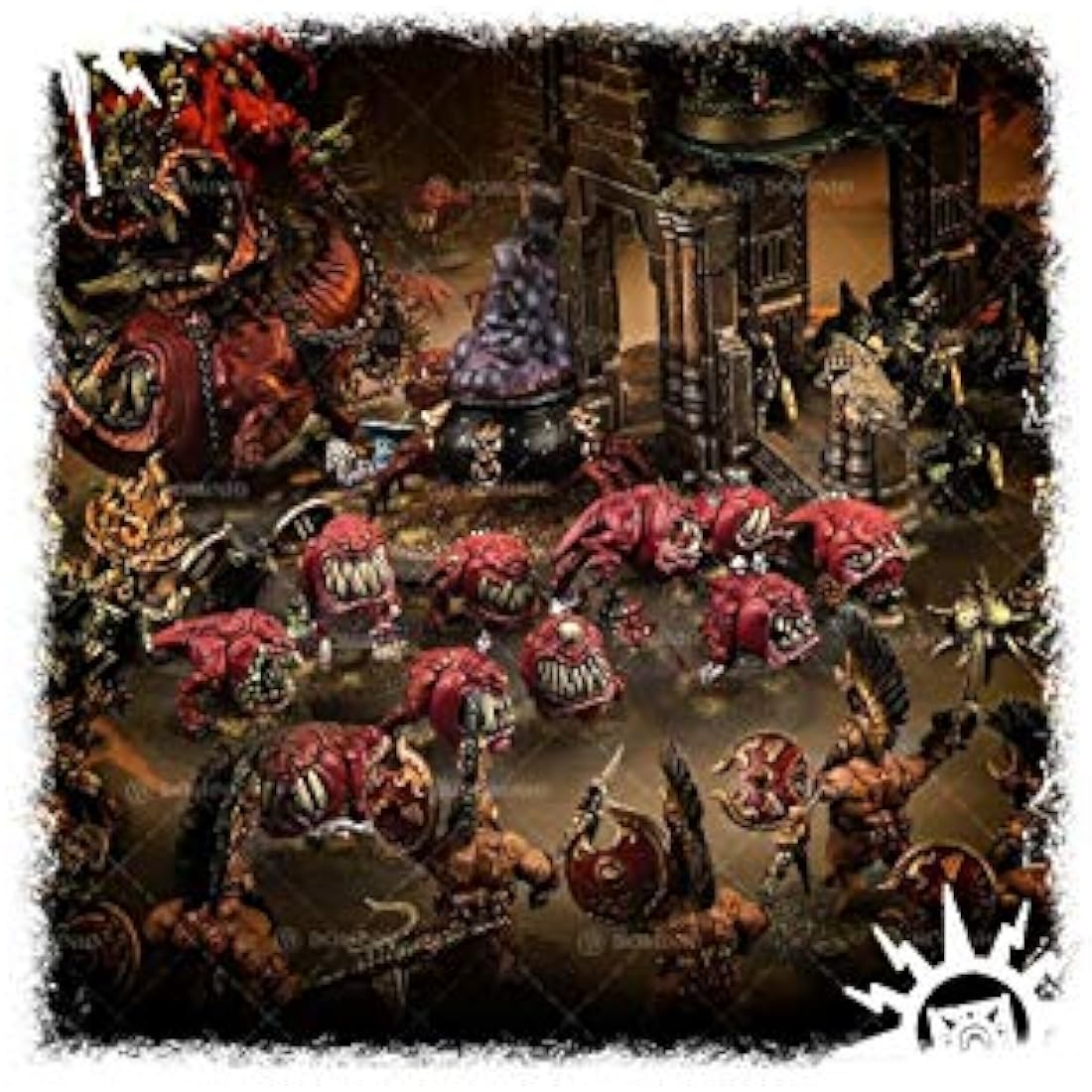 Warhammer Age of Sigmar: Gloomspite Gitz Squig Herd Miniatures