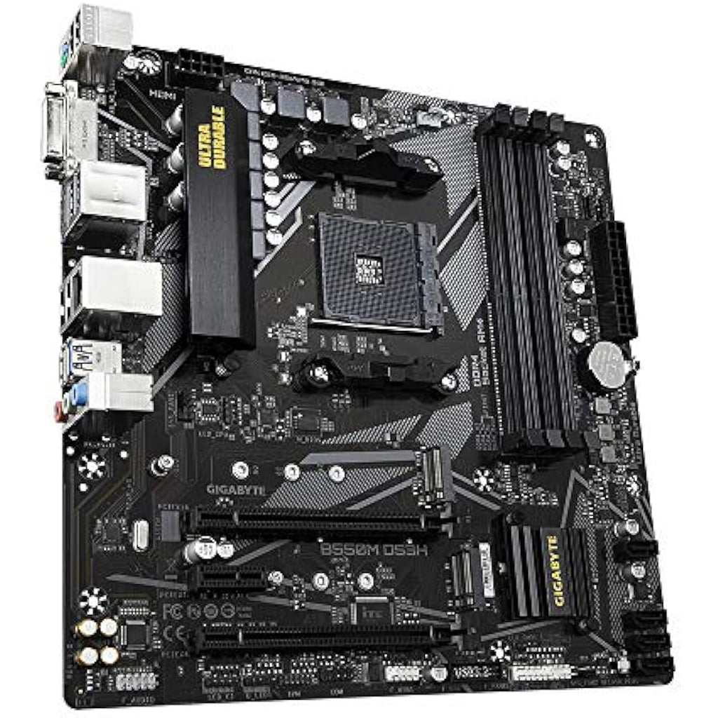 Gigabyte B550M DS3H Motherboard | AMD Ryzen 5000 Series AM4 | DDR4