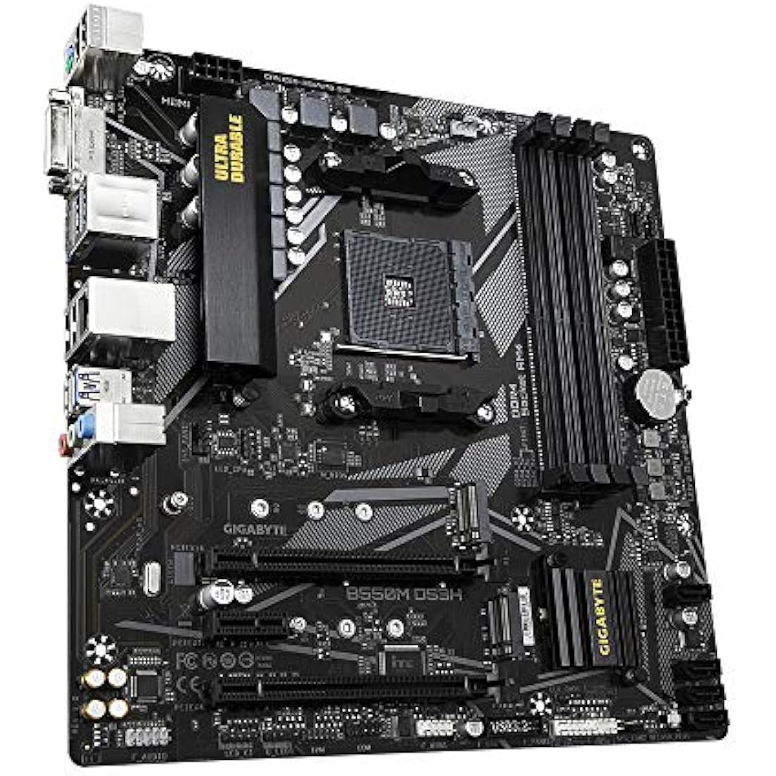 Gigabyte B550M DS3H Motherboard | AMD Ryzen 5000 Series AM4 | DDR4
