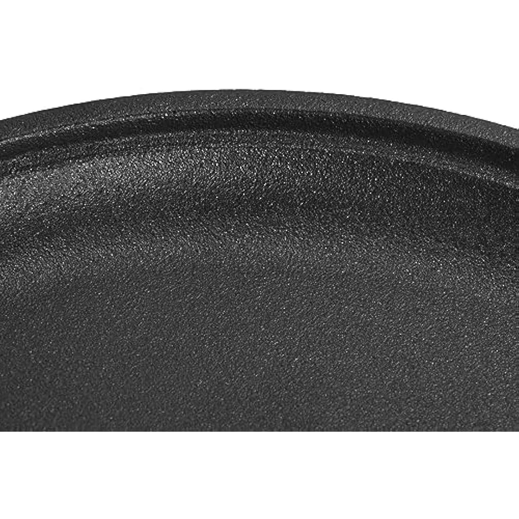 Pre-Seasoned Cast Iron Skillet Pan - 31cm Round Griddle
