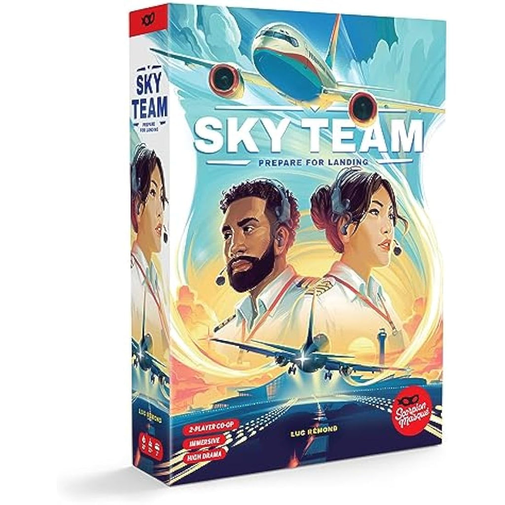 Sky Team Board Game by Scorpion Masqué – 2-Player Cooperative Strategy