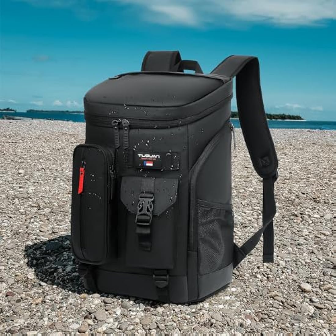 TUGUAN 30L Insulated Cooler Backpack | 36-Can Leak Proof Thermal Rucksack