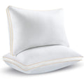 Sofslee Bed Pillows 2 Pack – Hypoallergenic Down Alternative – Standard