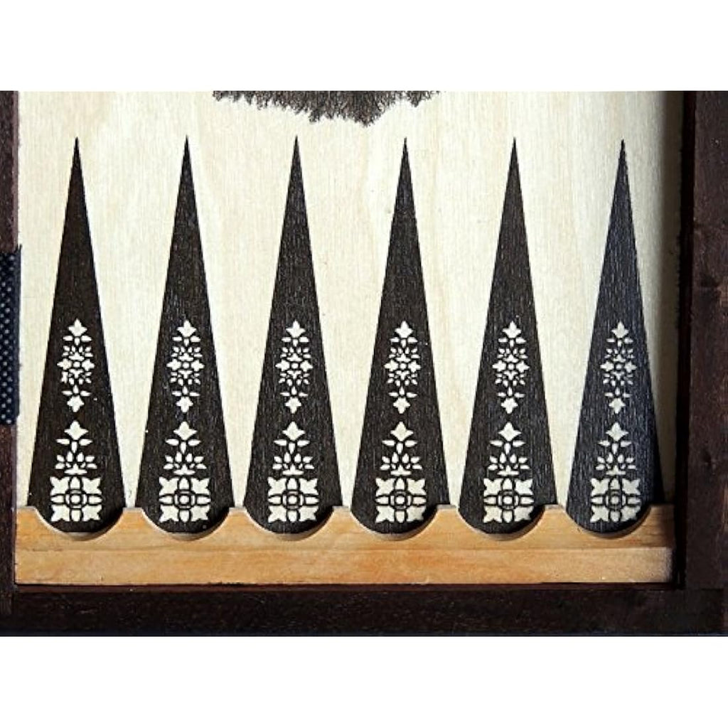 3-in-1 Wooden Chess, Backgammon & Checkers Set – 35cm Handcrafted