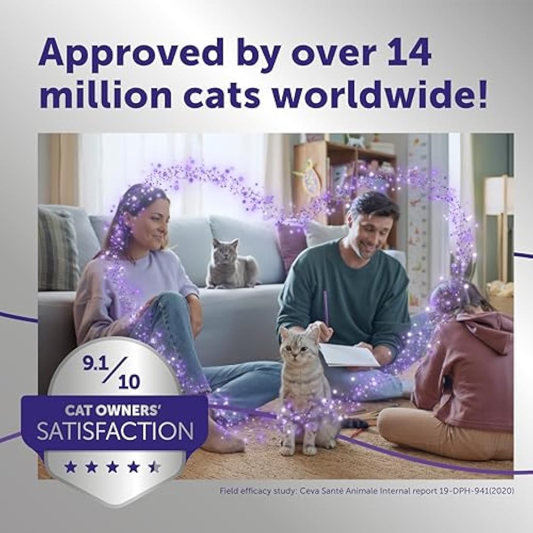 FELIWAY Optimum Cat Calming Refill – 48ml Pheromone Diffuser Supply