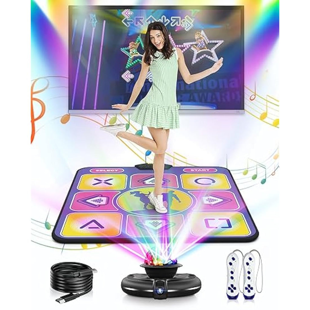 Acelufly Electronic Dance Mat with Camera for TV – Interactive Game