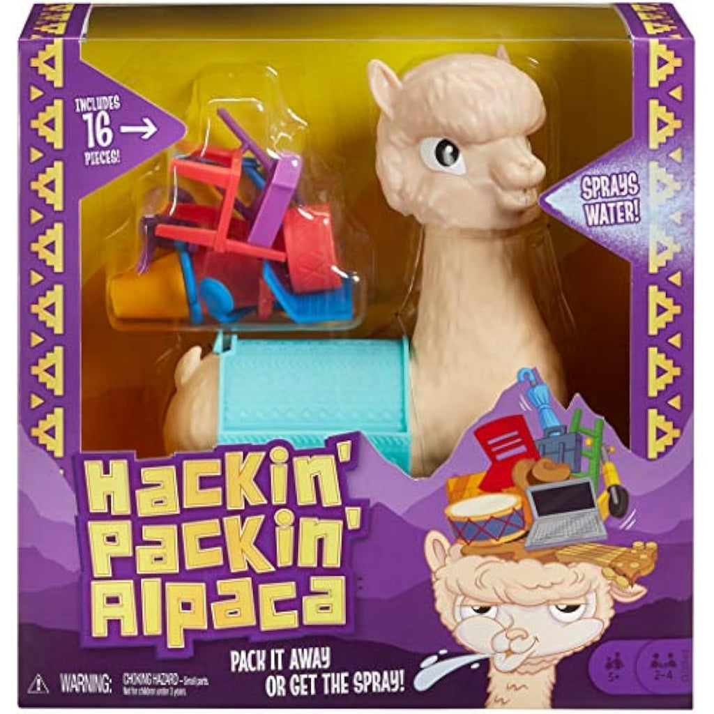 Jolof Store Hackin’ Packin’ Alpaca Stacking Game for Kids Ages 5+