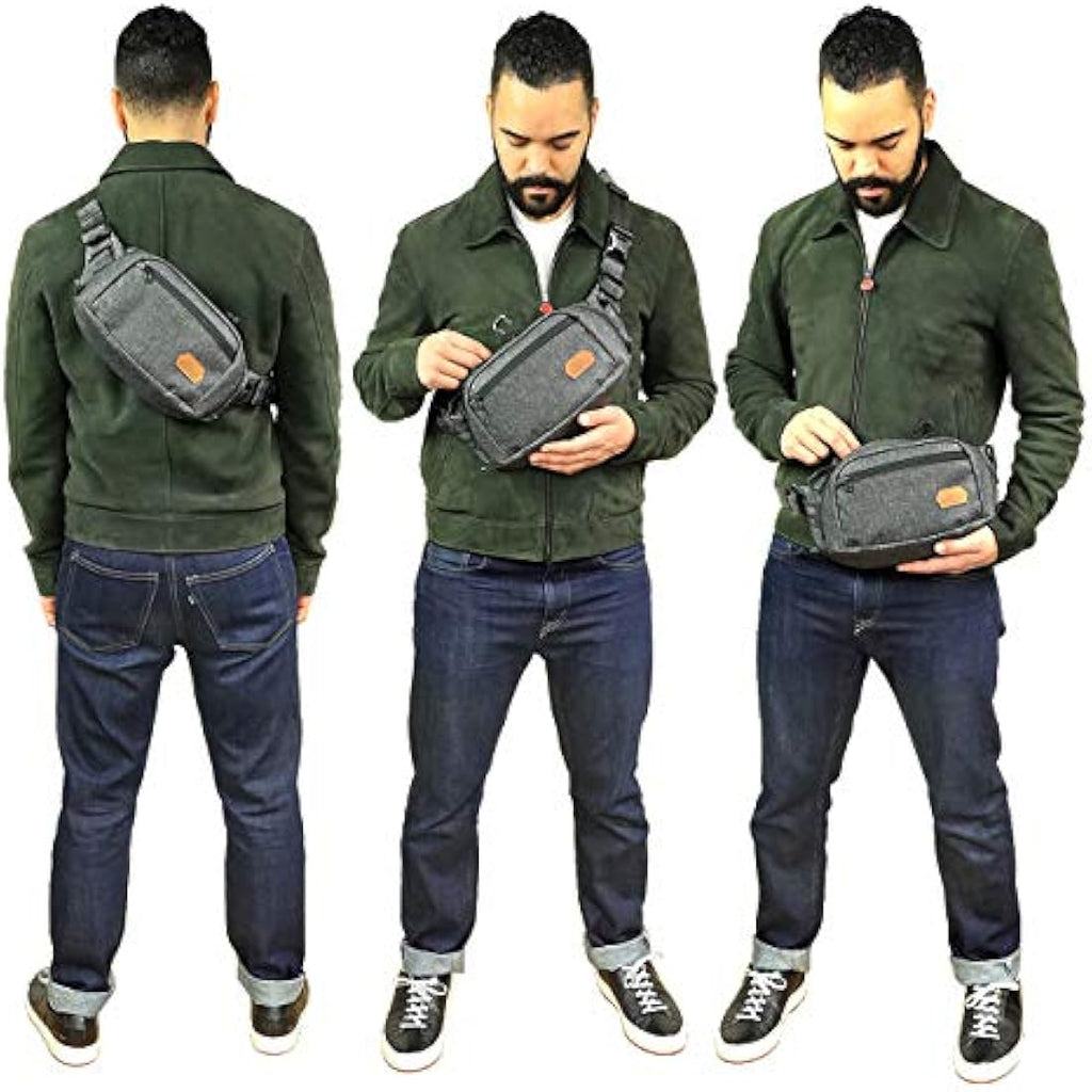 Dendrite Large Waist Pack – Water-Resistant Tactical Bag