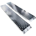 VOUNOT Heavy Duty Steel Loading Ramps | 400kg Capacity for ATV & Moto