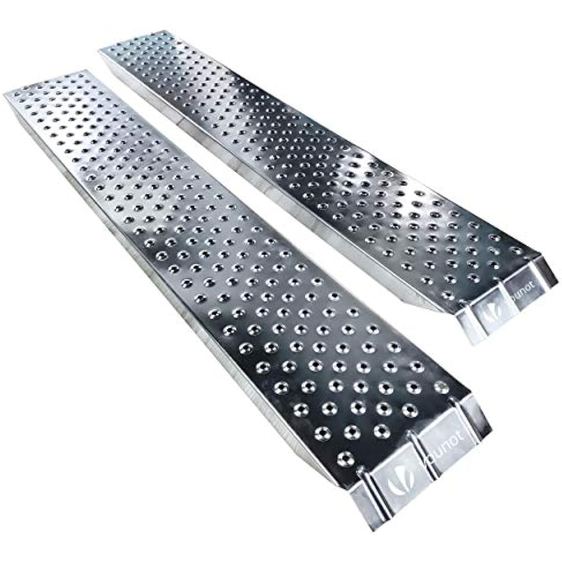 VOUNOT Heavy Duty Steel Loading Ramps | 400kg Capacity for ATV & Moto