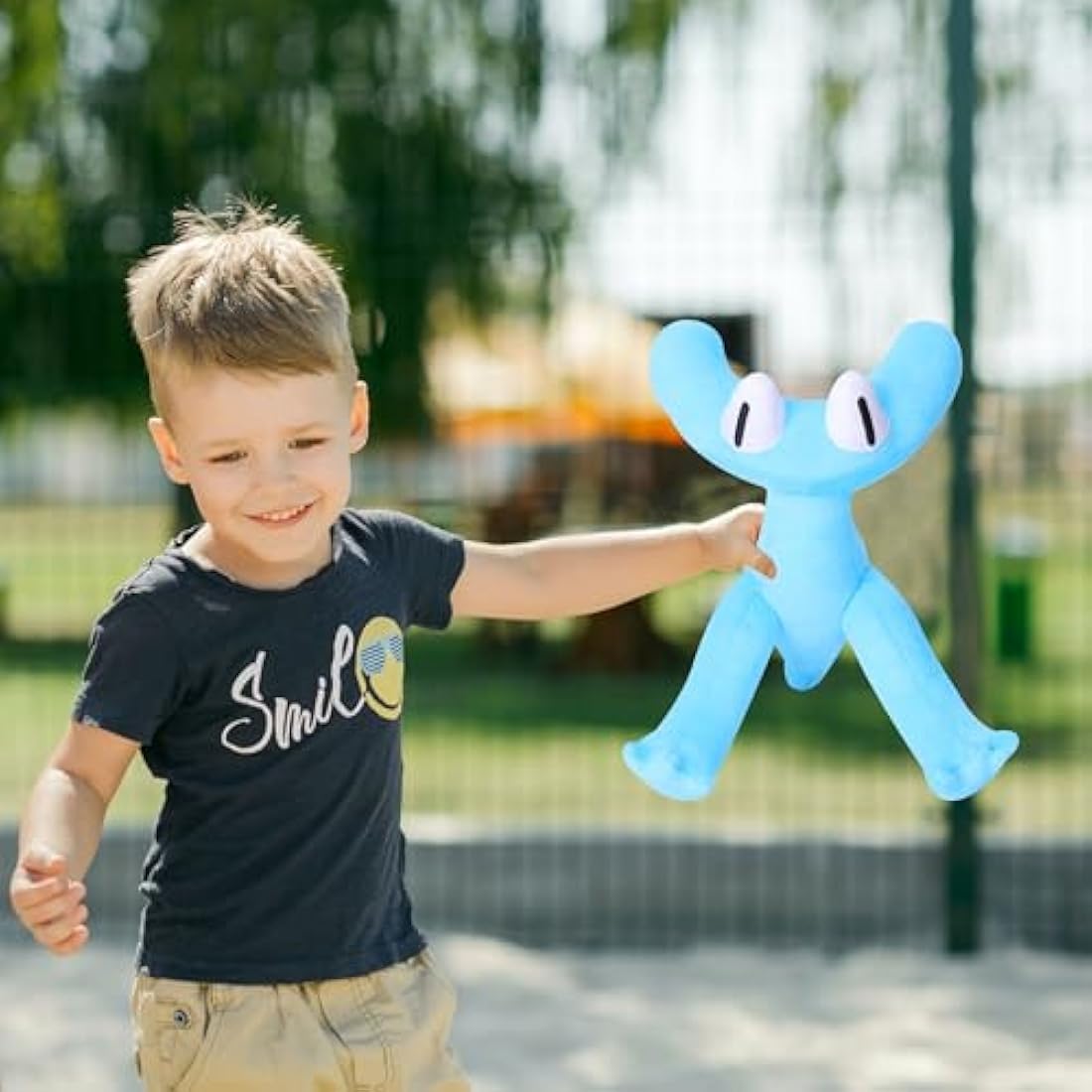 FASTEXX Rainbow Friends Cyan Plush – Chapter 2 Horror Soft Toy Figure