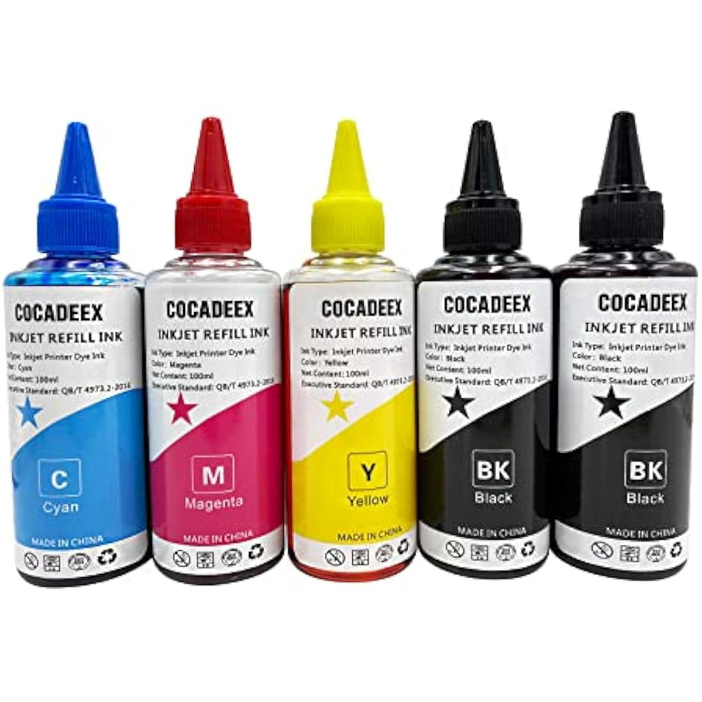 COCADEEX Ink Refill Kit for Canon PGI-580XXL CLI-581XXL PIXMA Printers