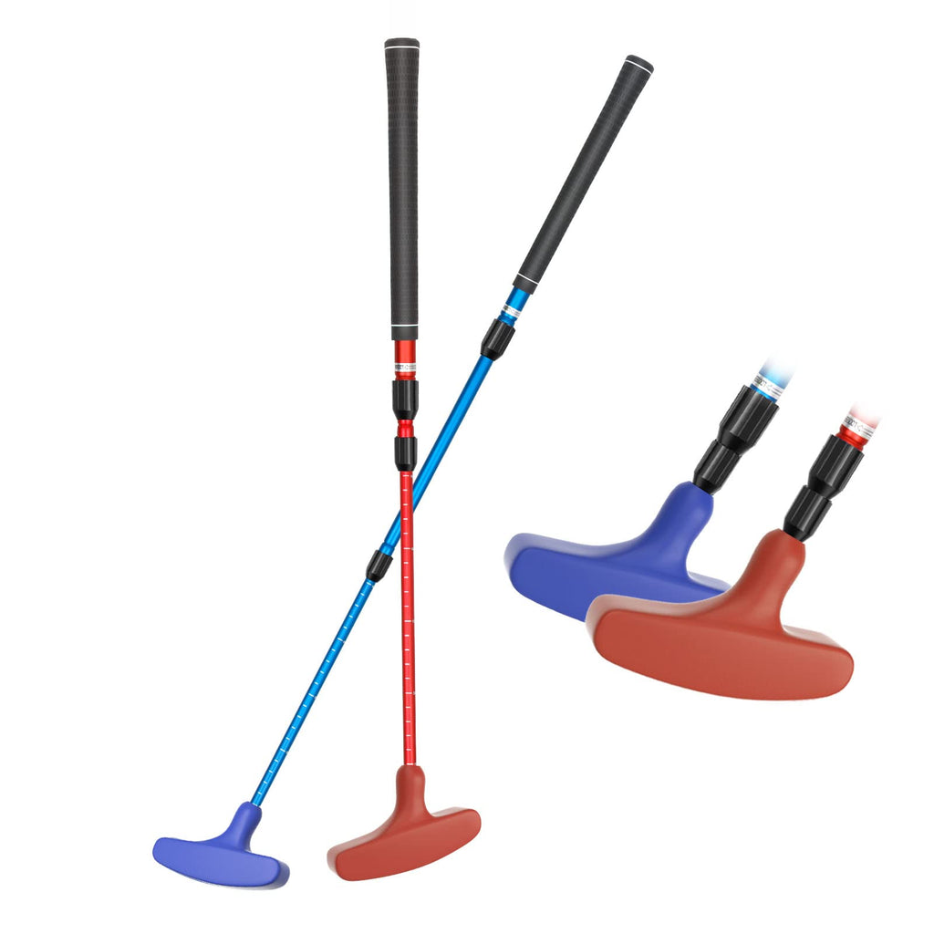 ToVii 2-Pack Telescopic Golf Putter – Adjustable Two-Way Mini Golf Clubs