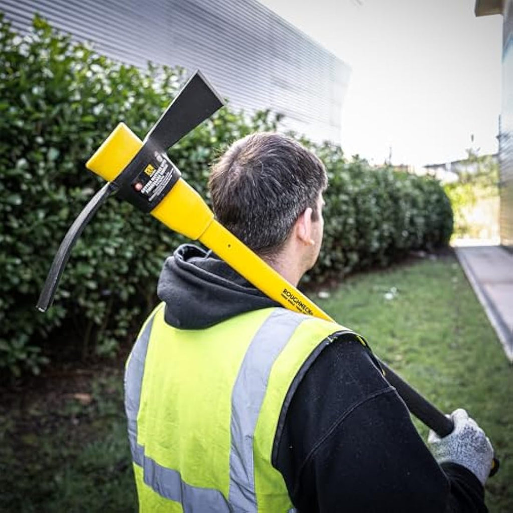Roughneck Cutter Mattock – 5lb Heavy Duty Tool with Fibreglass Handle