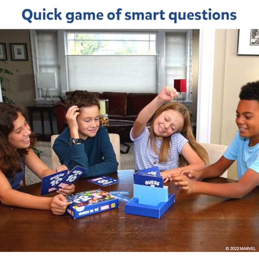 Skillmatics Guess in 10 Marvel Card Game | Strategy Trivia for Ages 8+