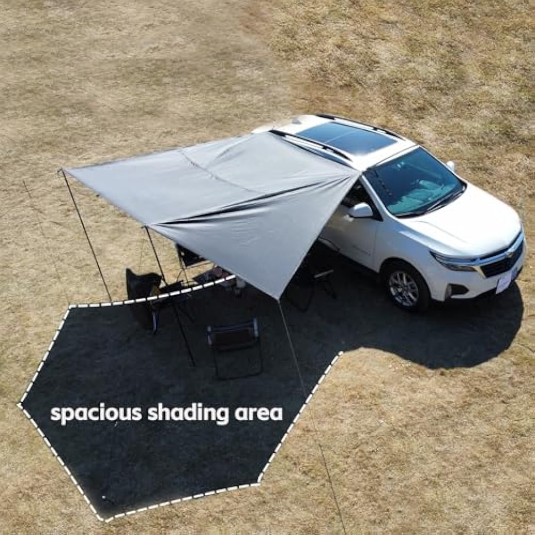 Car Awning - Waterproof SUV Tent Canopy with UV Protection