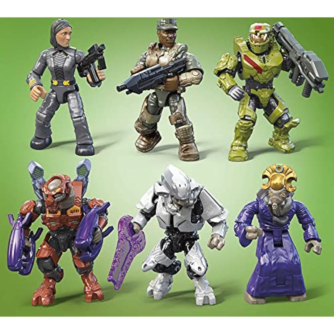Mega Halo 20th Anniversary Character Pack | 20 Micro Action Figures