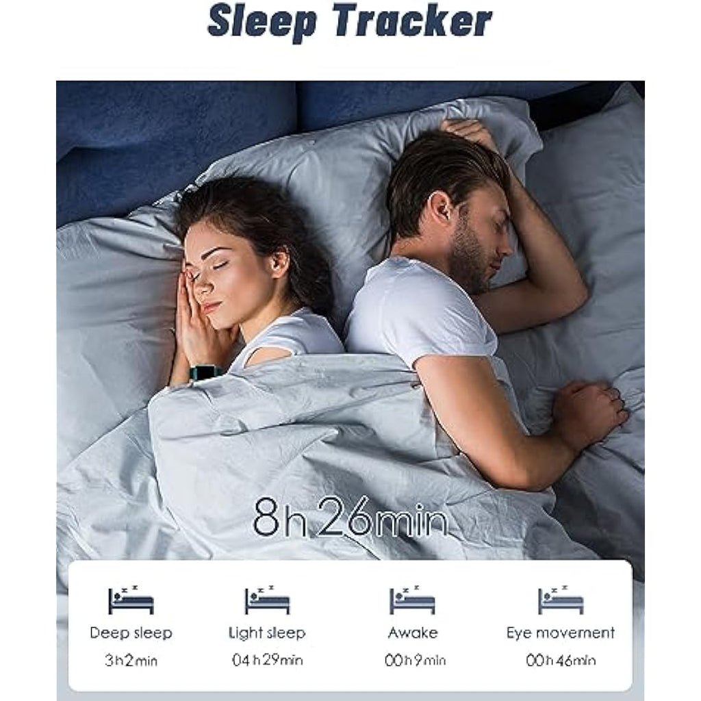 GRV Smart Watch with Bluetooth Calling | IP68 Fitness Tracker for Men Women