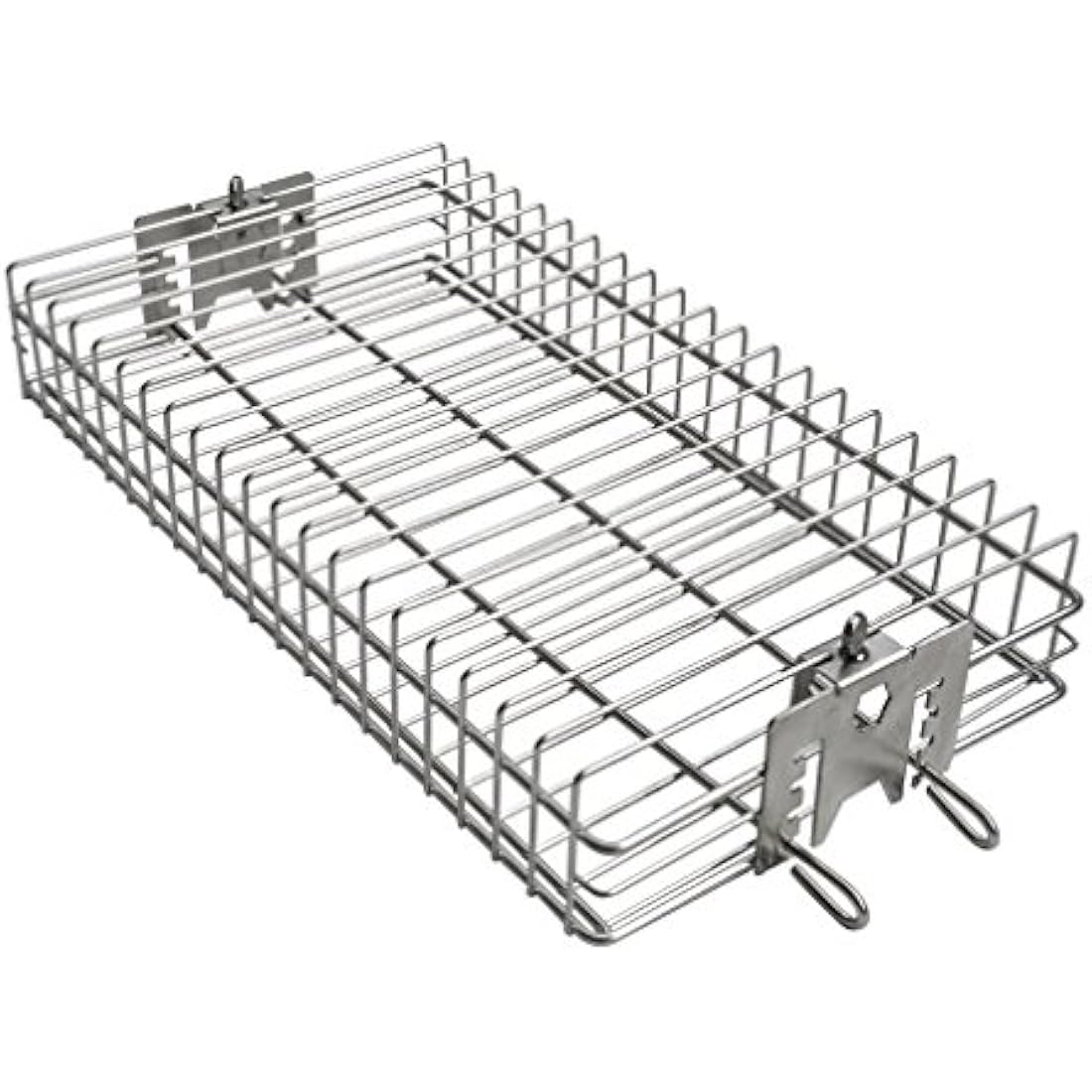 Onlyfire Stainless Steel Rotisserie Grill Basket for Hex & Square Spit Rods