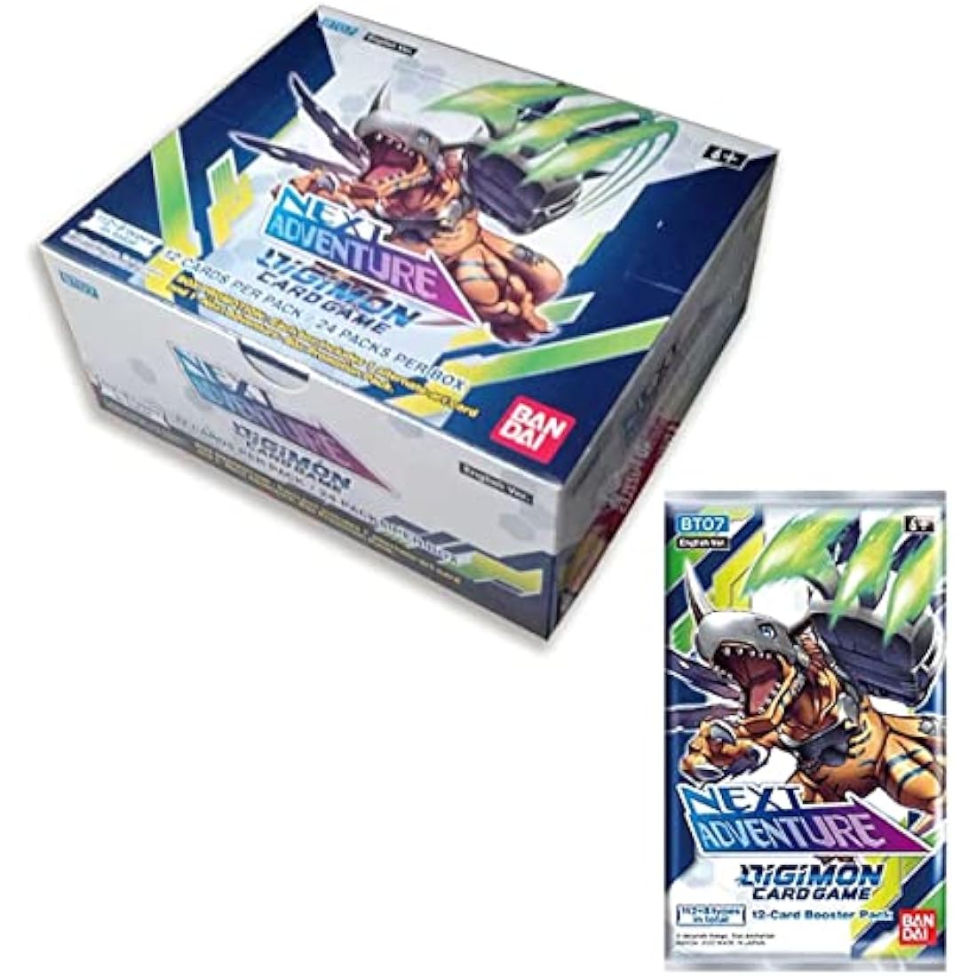 Digimon Card Game Next Adventure BT07 Booster Display - 24 Packets