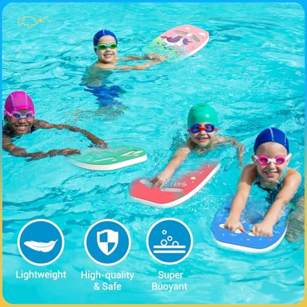 HeySplash Swimming Kickboard – Ergonomic Pool Float for Kids and Adults