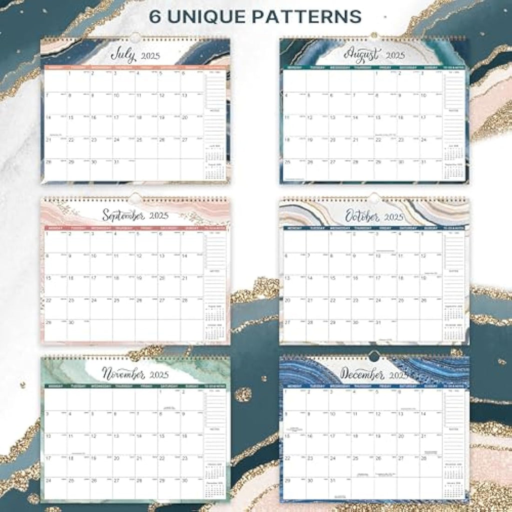 Jolof Store 2025-2026 Wall Calendar | 18-Month Planner with Hanging Hook