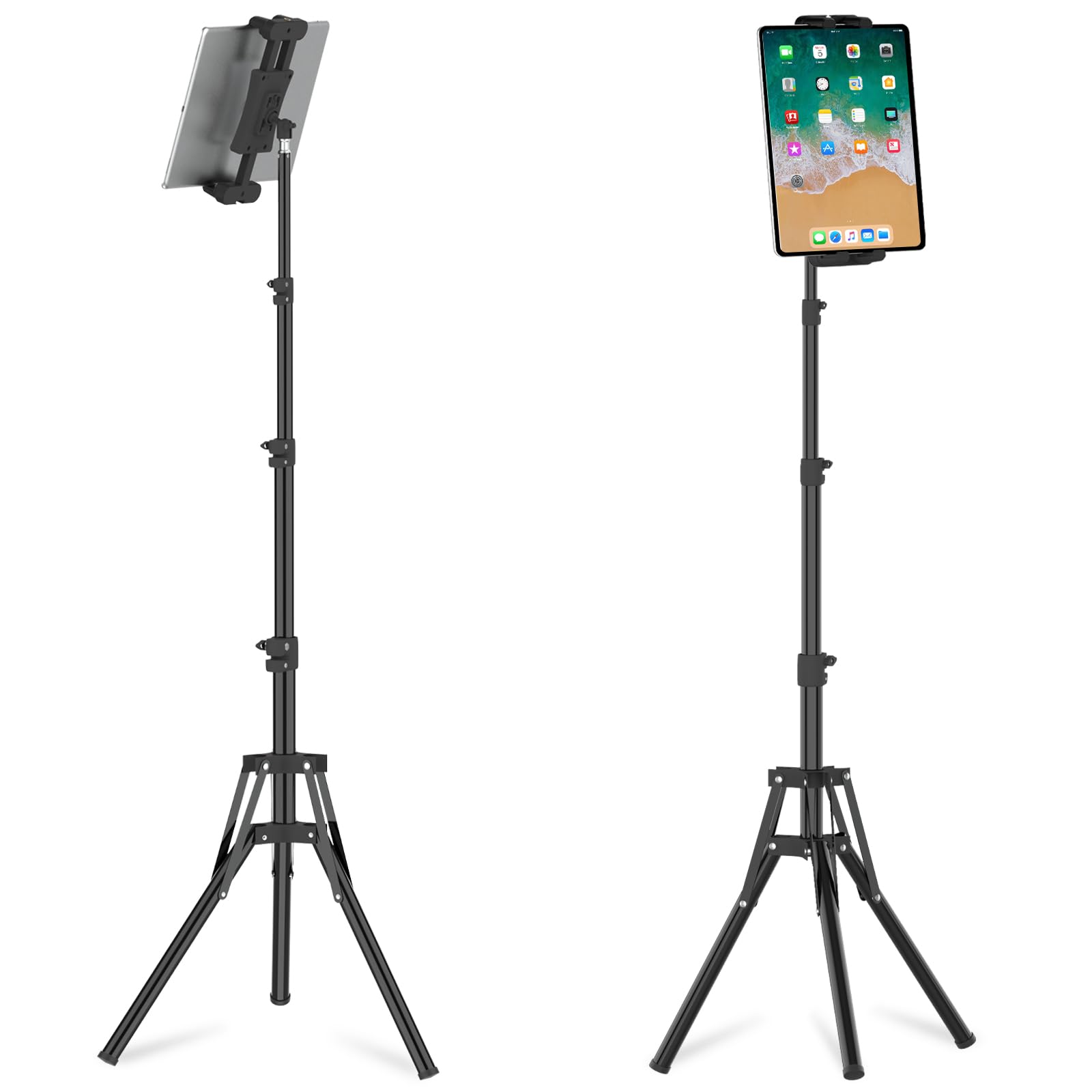 Cenawin iPad Tripod Stand - 63" Adjustable Floor Tablet Mount