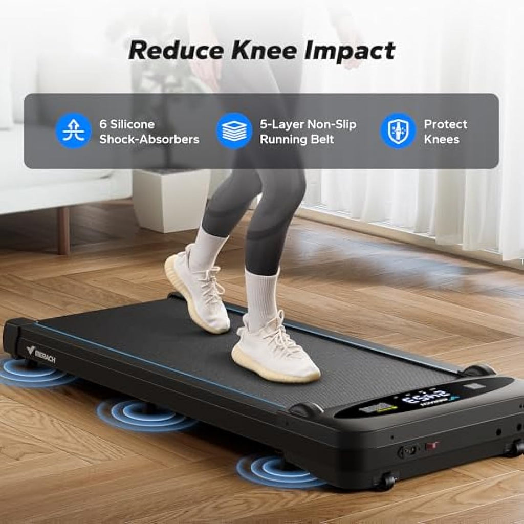 MERACH T26 Walking Pad – 2.75HP Under Desk Treadmill with Remote Control
