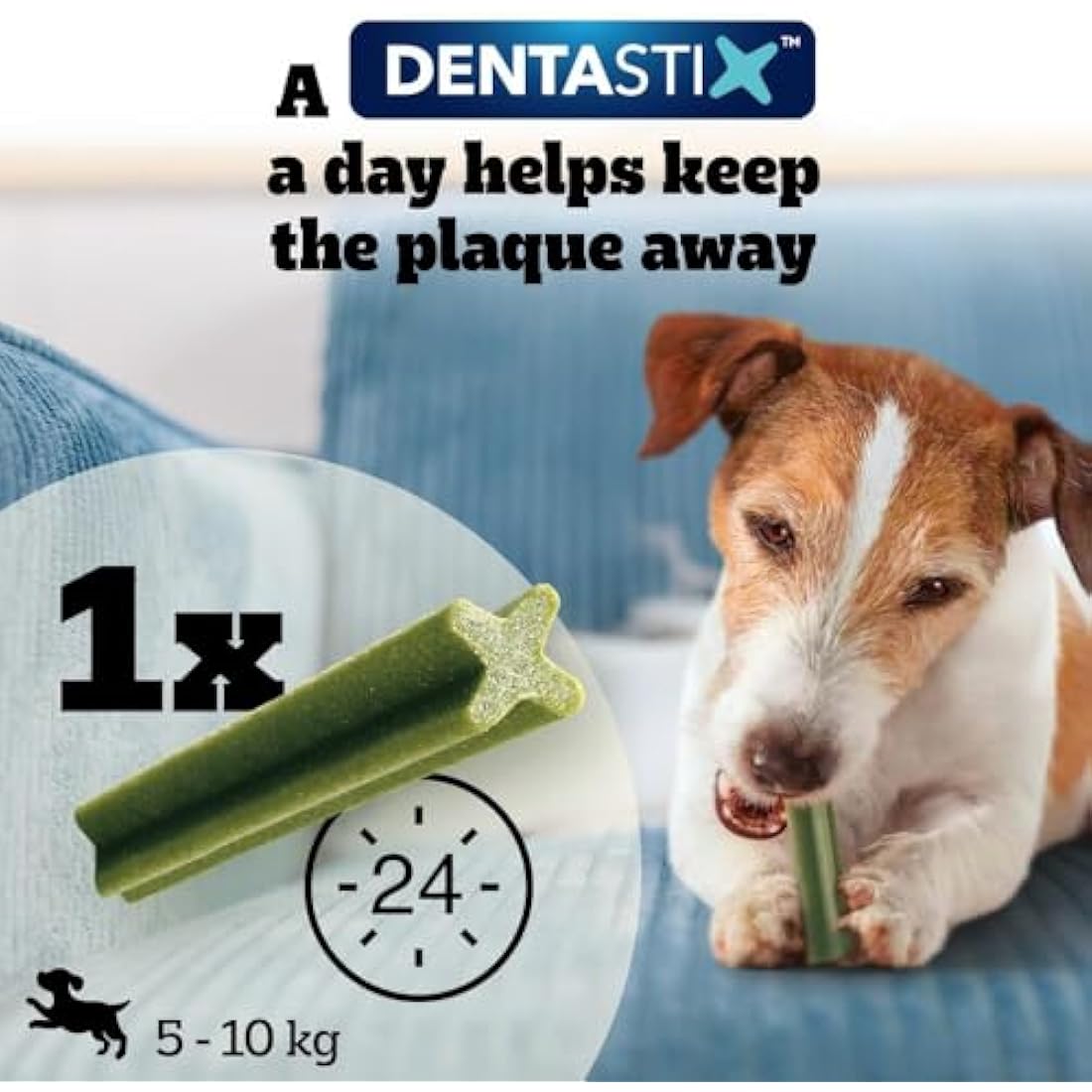 Pedigree Dentastix Fresh Small Dog Dental Chews - 70 Sticks (Pack of 10)