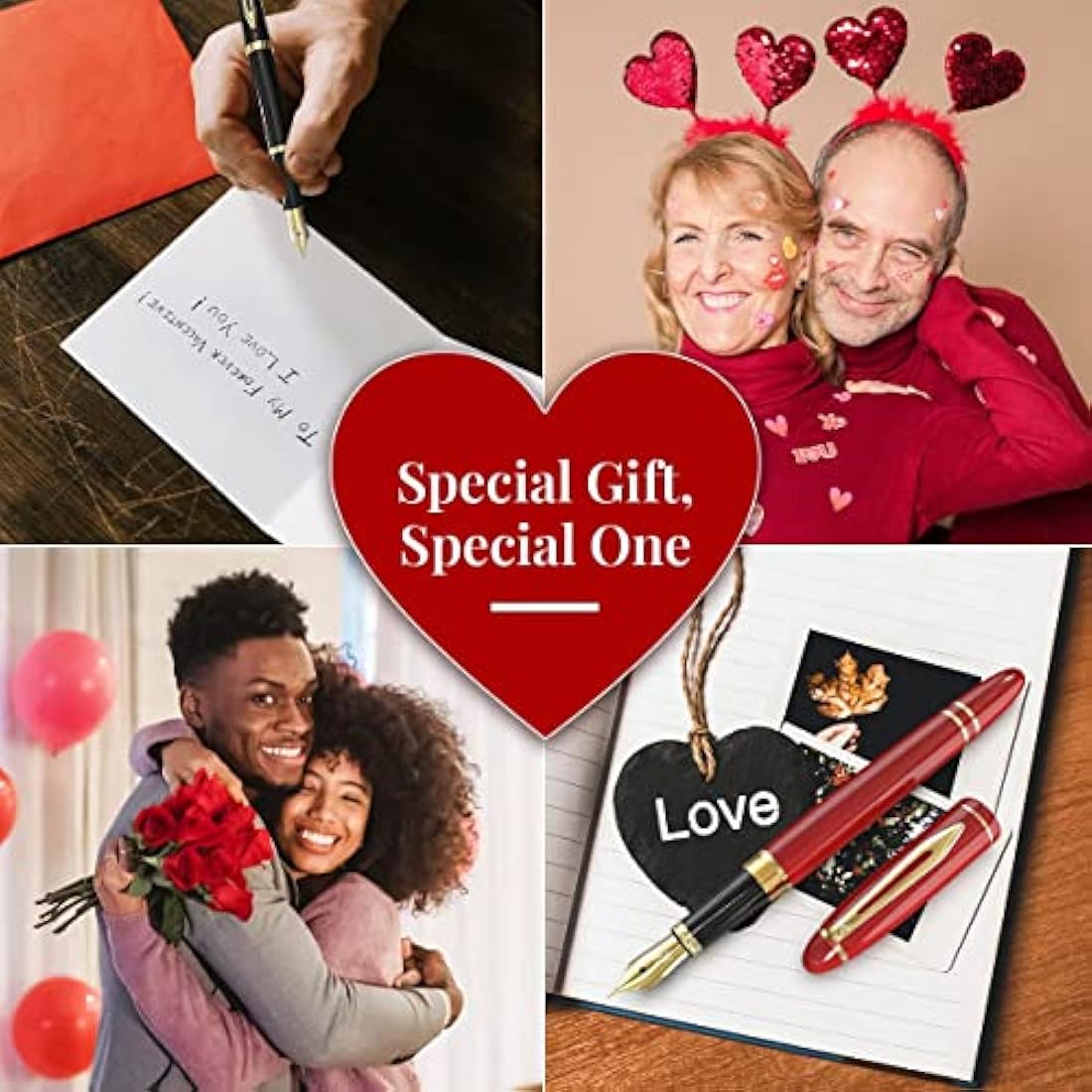 Wordsworth & Black Fountain Pen Set – 18K Gilded Nibs & Ink Refills
