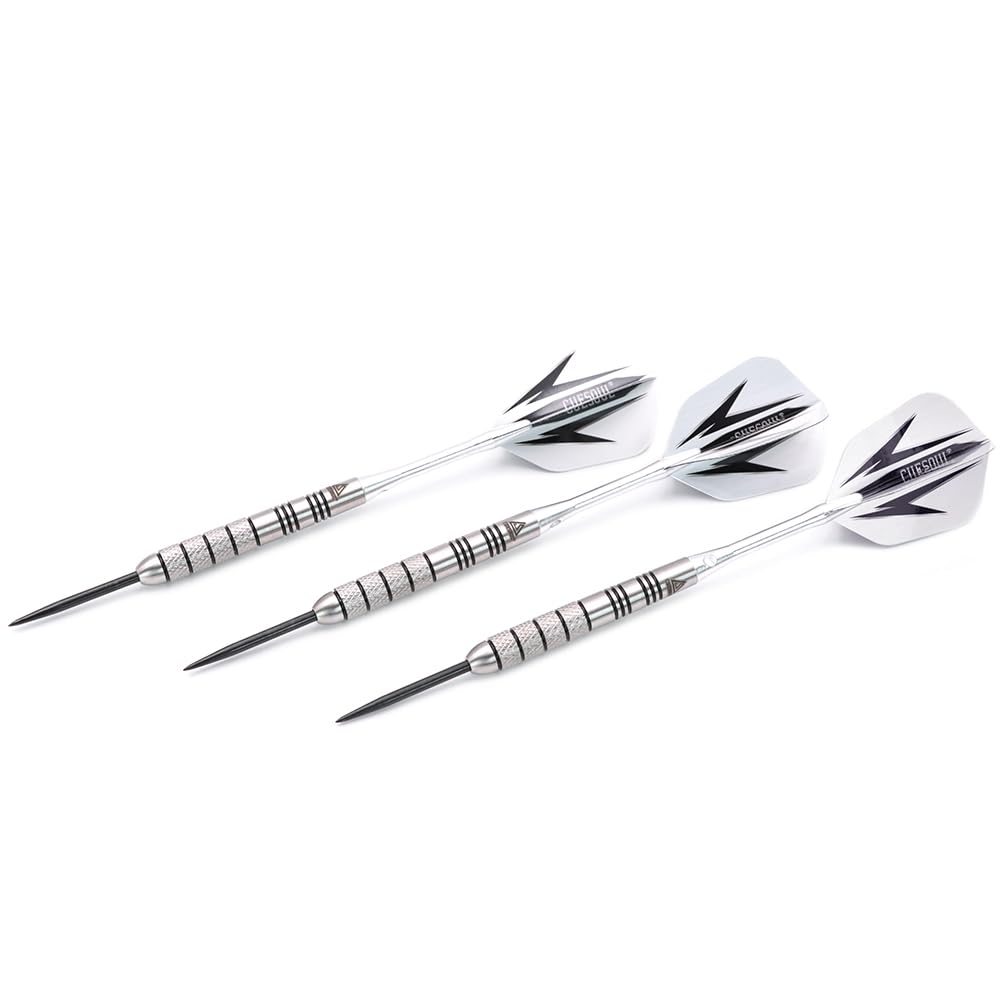 CUESOUL 95% Tungsten Steel Tip Darts Set - 22g Professional Dart Case