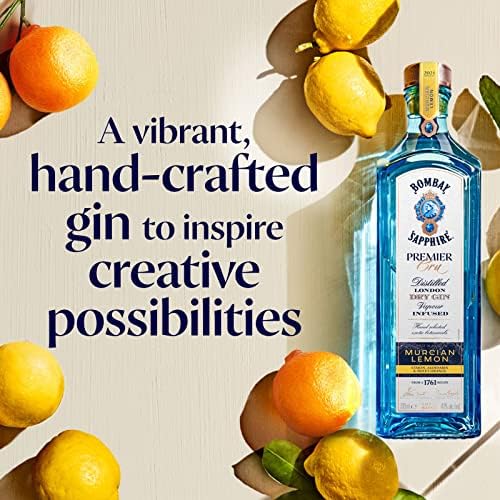 Bombay Sapphire Premier Cru Murcian Lemon London Dry Gin - 70cl